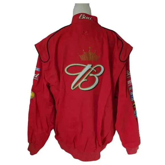 Vintage NASCAR Racing Jacket Size Small Dale Earnhardt Jr. Y2K - Picture 3 of 12